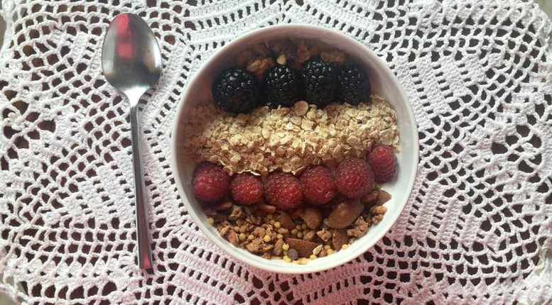 Smoothie bowl fruits rouges