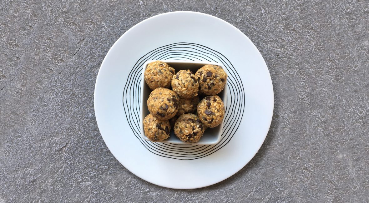 Energy balls flocons d'avoine