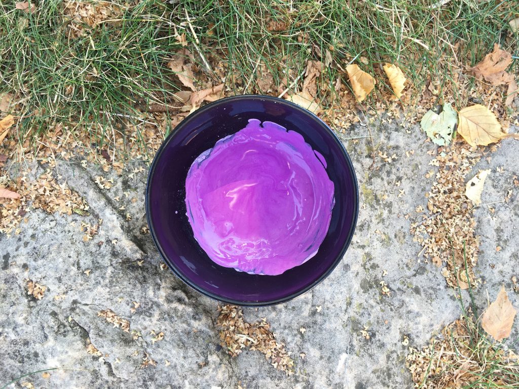 Masque argile violette hydrolat menthe